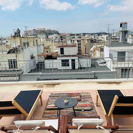 Apartament 200Mbps Wifi - Penthouse With Acropolis View Ateny Zewnętrze zdjęcie